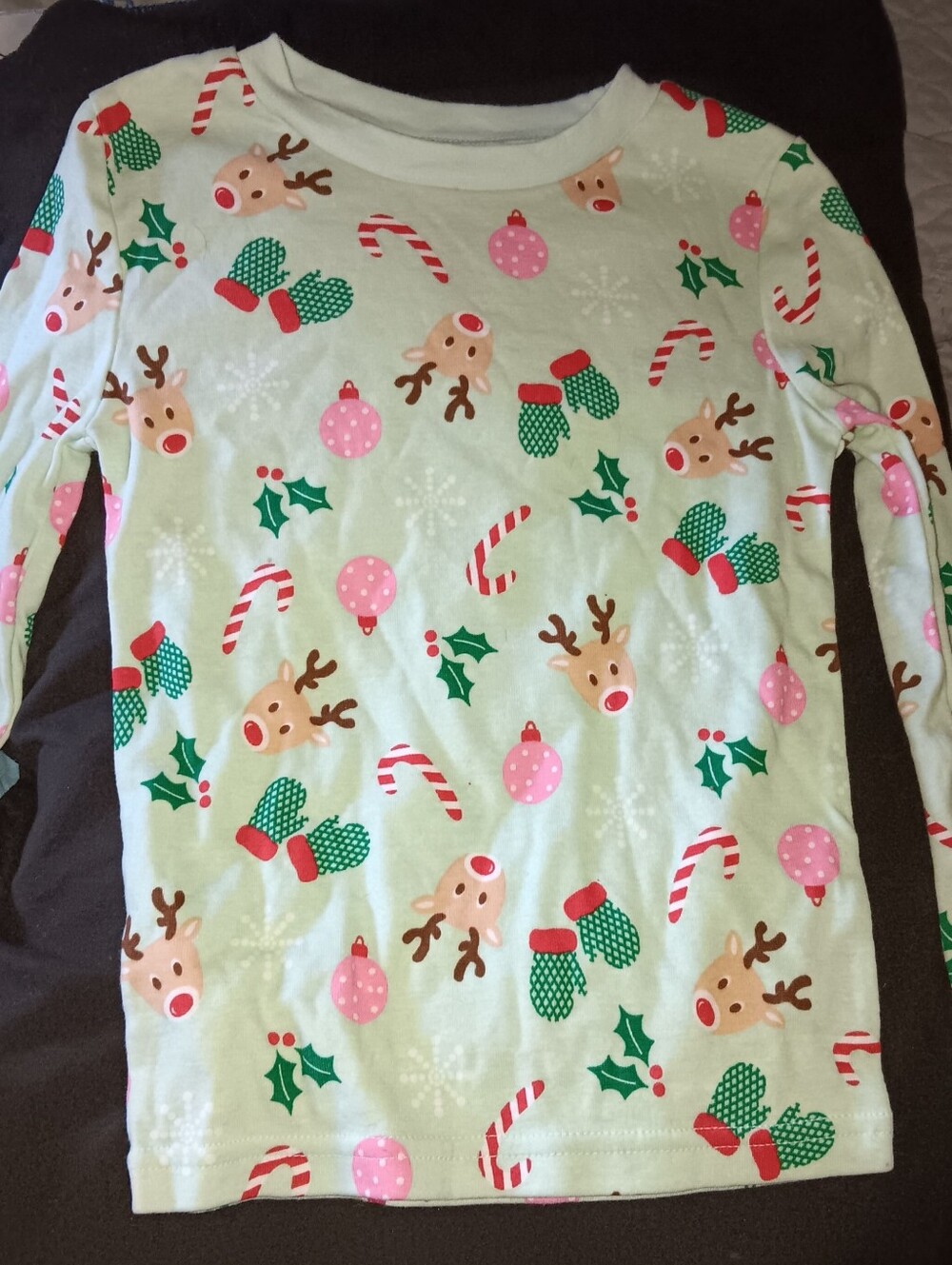 Holiday PJ Set For Girls